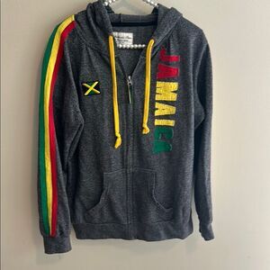 Authentic Gear Women’s Jamaica Full Zip Hoodie. Size XL
